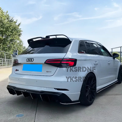 Becquet Coffre Audi A3 S3 8V Hatchback Oettinger - packshot studio - Becquet Voiture