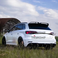 Becquet Coffre Audi A3 S3 8V Hatchback Oettinger - vue arrière - Becquet Voiture