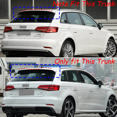 Becquet Coffre Audi A3 S3 8V Sportback Facelift - vue de profil - Becquet Voiture