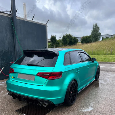 Becquet Coffre Audi A3 S3 8V Sportback Facelift - vue de trois-quarts - Becquet Voiture