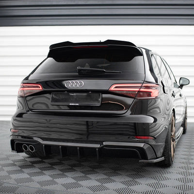 Becquet Coffre Audi A3 S3 8V Sportback Maxton - détail du montage - Becquet Voiture