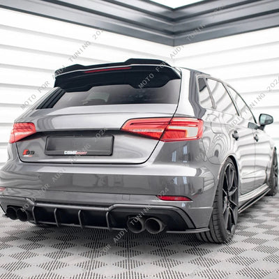 Becquet Coffre Audi A3 S3 8V Sportback Maxton - vue de profil - Becquet Voiture