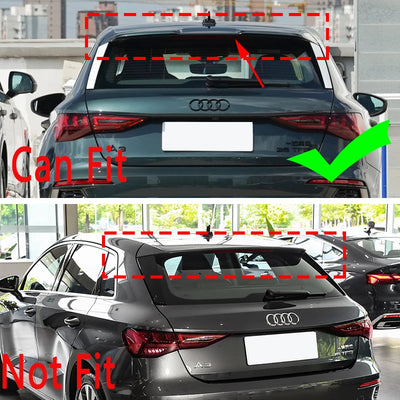 Becquet Coffre Audi A3 S3 RS3 8Y Sportback - détail du montage - Becquet Voiture