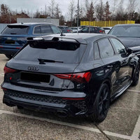 Becquet Coffre Audi A3 S3 RS3 8Y Sportback - vue de face 2 - Becquet Voiture