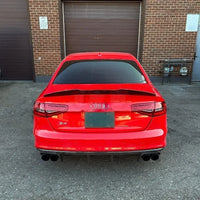Becquet Coffre Audi A4 S4 B8 PSM Style - vue de dessus - Becquet Voiture