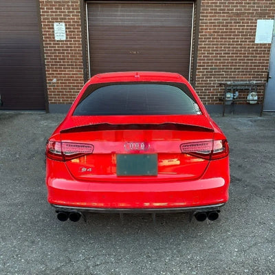 Becquet Coffre Audi A4 S4 B8 PSM Style - vue de dessus - Becquet Voiture