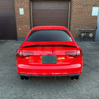 Becquet Coffre Audi A4 S4 B8 PSM Style - vue de trois-quarts - Becquet Voiture