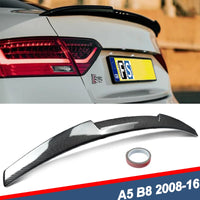 Becquet Coffre Audi A5 B8 Coupe M4 Style - vue de face - Becquet Voiture