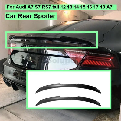 Becquet Coffre Audi A7 S7 RS7 2012-2018 Sport - vue de face - Becquet Voiture