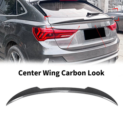 Becquet Coffre Audi Q3 F3 Sportback 2019-2024 - vue de dessus 2 - Becquet Voiture