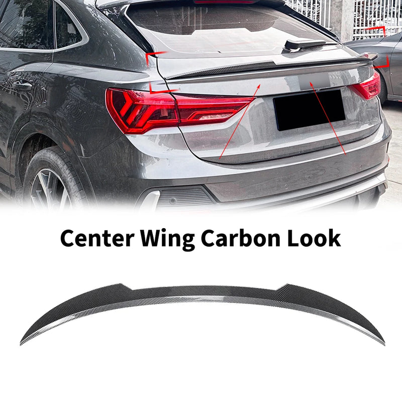 Becquet Coffre Audi Q3 F3 Sportback 2019-2024 - vue de dessus 2 - Becquet Voiture