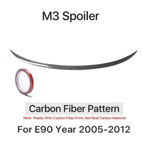 Trunk Spoiler BMW E90 PSM MP M4 Carbon 2005-2012 - close-up view 9 - Becquet Voiture