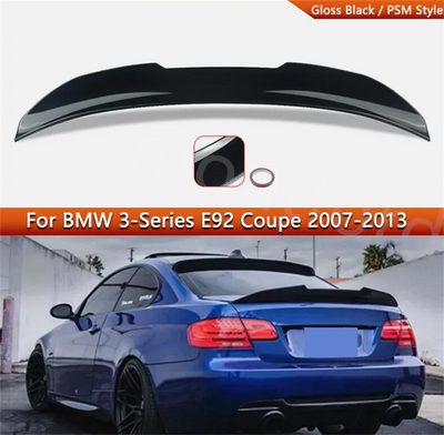 Becquet Coffre BMW E92 Serie 3 M4 PSM MP Style - installé sur véhicule - Becquet Voiture