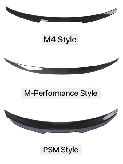 Becquet Coffre BMW F32 F33 F36 Serie 4 M4 PSM - vue de profil - Becquet Voiture