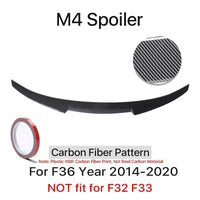 Becquet Coffre BMW F32 F33 F36 Serie 4 M4 PSM - vue rapprochée 4 - Becquet Voiture