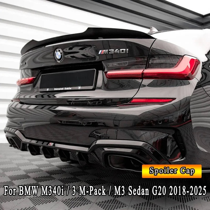Becquet Coffre BMW G20 M Sport M3 Maxton - vue de face - Becquet Voiture