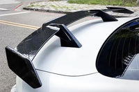 Trunk Lip Spoiler BMW M3 M4 G80 G82 MP Carbon Fiber - fitted on vehicle 2 - Becquet Voiture
