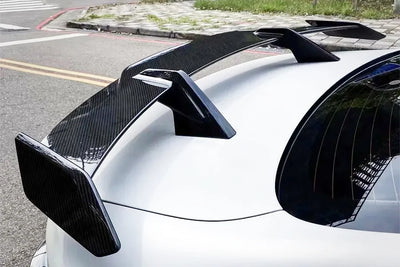 Becquet Coffre BMW M3 M4 G80 G82 MP Carbone - installé sur véhicule 2 - Becquet Voiture