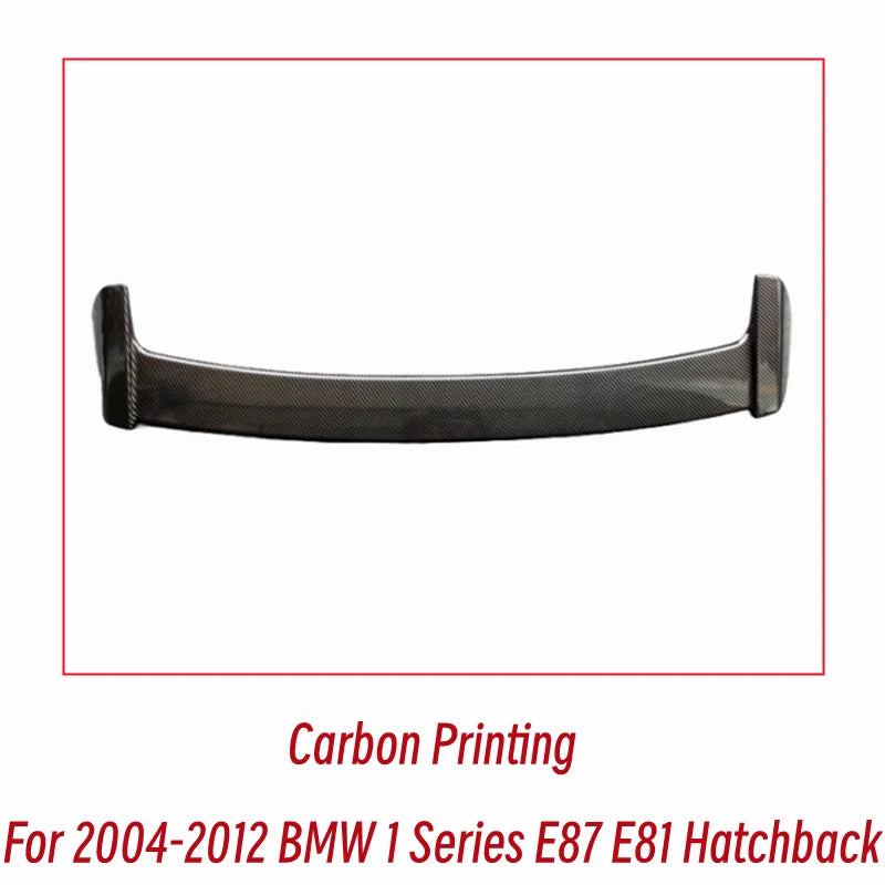 Trunk Lip Spoiler BMW 1 Series E81 E87 Hatchback - fitted on vehicle 3 - Becquet Voiture