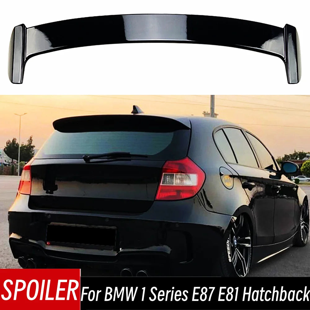 Becquet Coffre BMW Serie 1 E81 E87 Hatchback - vue de face - Becquet Voiture