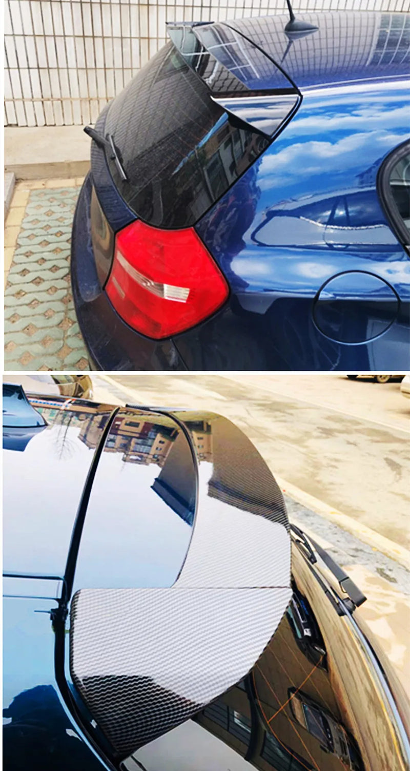 Trunk Lip Spoiler BMW 1 Series E81 E87 Hatchback - close-up view 2 - Becquet Voiture