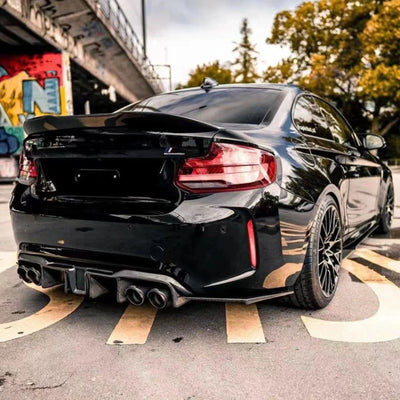 Becquet Coffre BMW Série 2 F22 F23 F87 M2 PSM - installé sur véhicule 2 - Becquet Voiture