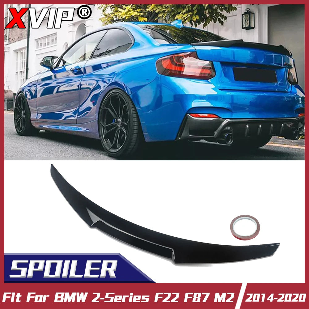 Becquet Coffre BMW Série 2 F22 F87 M2 PSM Style - vue de face - Becquet Voiture