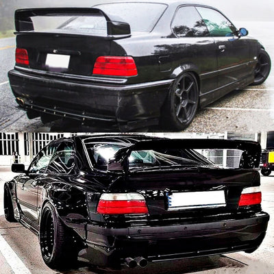 Becquet Coffre BMW Serie 3 E36 M3 LTW GT Style - vue de profil - Becquet Voiture