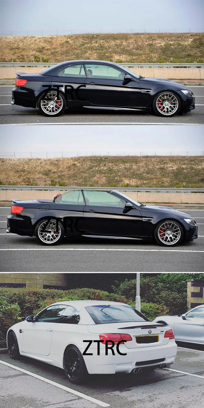 Becquet Coffre BMW Série 3 E93 Cabriolet M3 Carbone - vue de dessus - Becquet Voiture