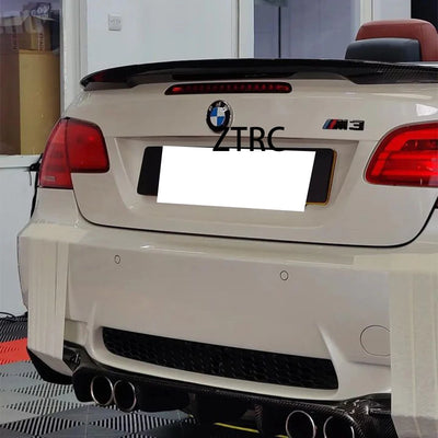 Becquet Coffre BMW Série 3 E93 Cabriolet M3 Carbone - vue de profil - Becquet Voiture
