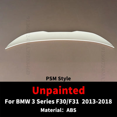 Becquet Coffre BMW Série 3 F30 F31 MP M4 PSM - installé sur véhicule 2 - Becquet Voiture