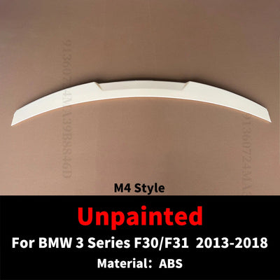 Becquet Coffre BMW Série 3 F30 F31 MP M4 PSM - vue de dessus - Becquet Voiture