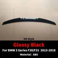 Becquet Coffre BMW Série 3 F30 F31 MP M4 PSM - vue de profil 2 - Becquet Voiture