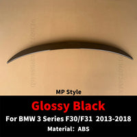 Becquet Coffre BMW Série 3 F30 F31 MP M4 PSM - vue de trois-quarts 2 - Becquet Voiture