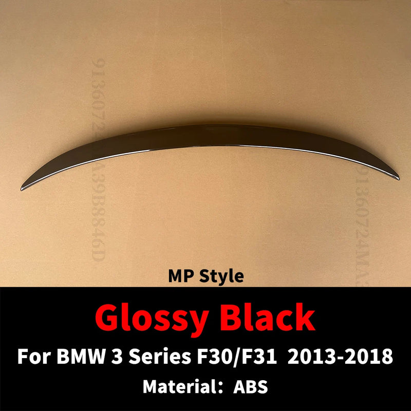 Becquet Coffre BMW Série 3 F30 F31 MP M4 PSM - vue de trois-quarts 2 - Becquet Voiture