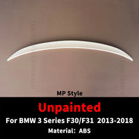 Becquet Coffre BMW Série 3 F30 F31 MP M4 PSM - vue rapprochée - Becquet Voiture