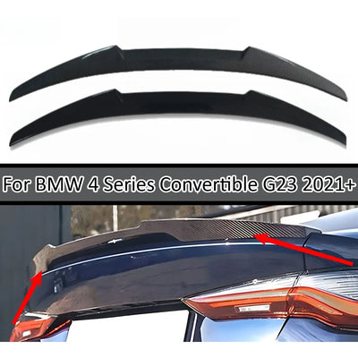 Becquet Coffre BMW Série 4 G23 Cabriolet M4 2021+ - vue de dessus - Becquet Voiture