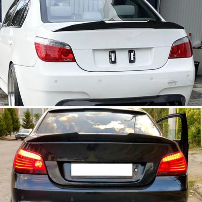 Becquet Coffre BMW Série 5 E60 E61 M5 2003+ - installé sur véhicule - Becquet Voiture
