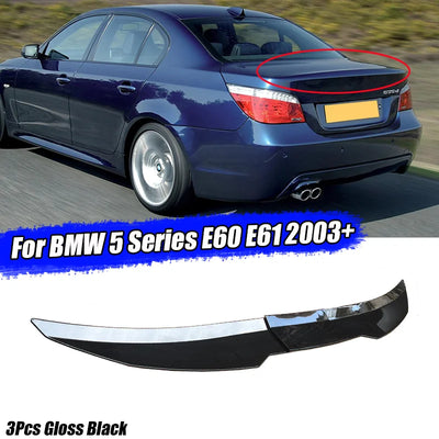 Becquet Coffre BMW Série 5 E60 E61 M5 2003+ - vue de face - Becquet Voiture