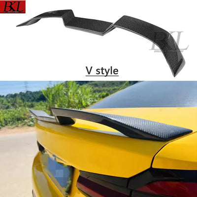 Becquet Coffre BMW Série 5 G30 G38 M5 F90 Carbone - détail du montage 3 - Becquet Voiture