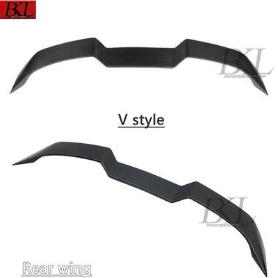 Becquet Coffre BMW Série 5 G30 G38 M5 F90 Carbone - vue de trois-quarts - Becquet Voiture