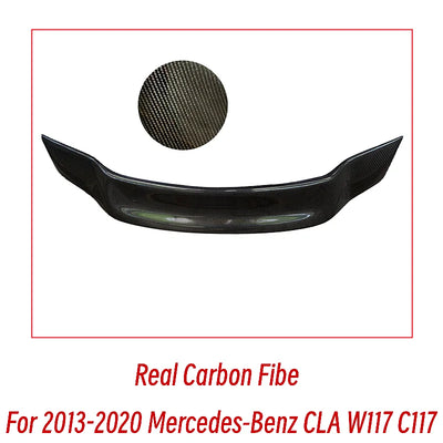 Becquet Coffre Carbone Mercedes CLA W117 C117 - vue de dessus 2 - Becquet Voiture