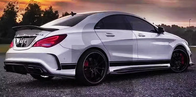Becquet Coffre Carbone Mercedes CLA W117 C117 - vue de face 2 - Becquet Voiture