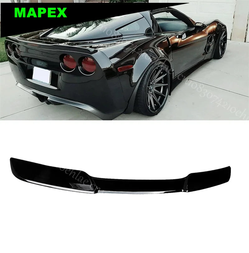 Becquet Coffre Chevrolet Corvette C6 ZR1 2005-2013 - vue de face - Becquet Voiture