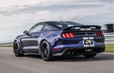 Becquet Coffre Ford Mustang GT500 ABS 2015-2020 - détail du montage - Becquet Voiture