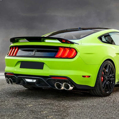 Becquet Coffre Ford Mustang GT500 ABS 2015-2020 - vue de trois-quarts - Becquet Voiture