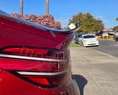 Becquet Coffre Genesis G70 EPA Carbone 2022-2025 - vue de profil - Becquet Voiture