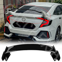 Becquet Coffre Honda Civic FC1 FC7 Type-R 2016-2020 - vue de profil - Becquet Voiture