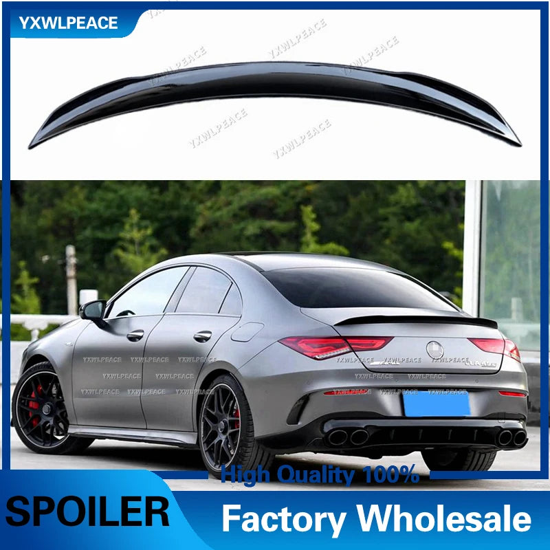 Becquet Coffre Mercedes CLA W118 C118 AMG 2020-2024 - vue de face - Becquet Voiture