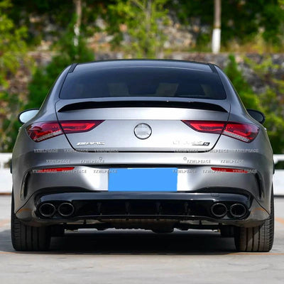 Becquet Coffre Mercedes CLA W118 C118 AMG 2020-2024 - vue de trois-quarts - Becquet Voiture